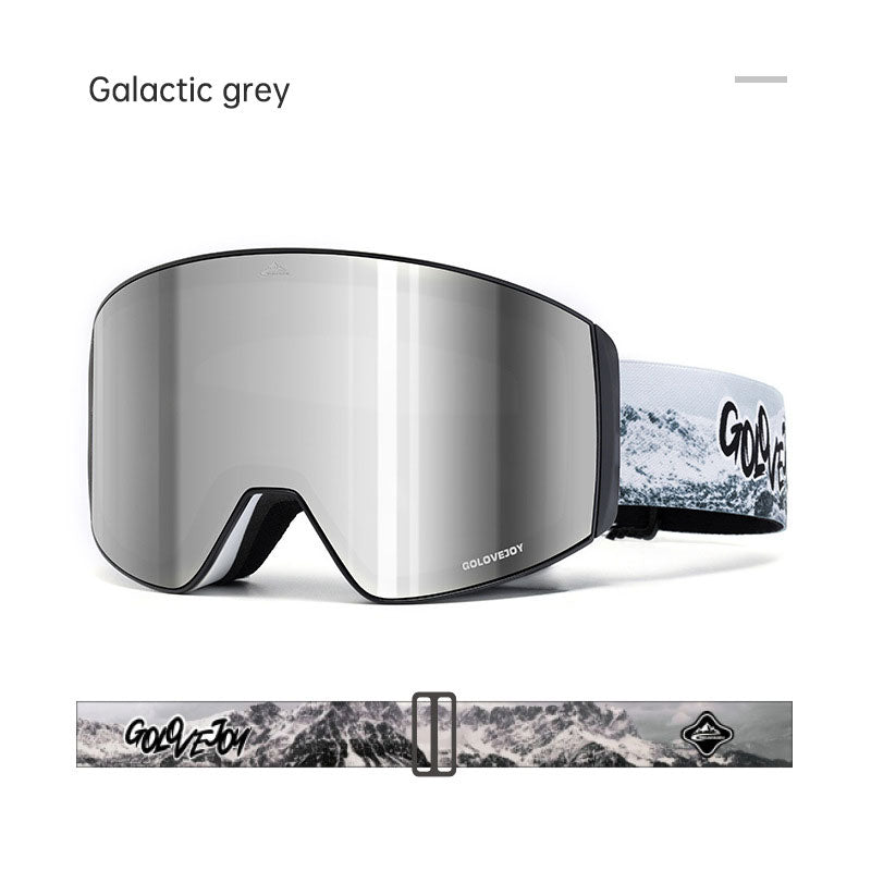 Masque ski magnétique anti-buée homme femme