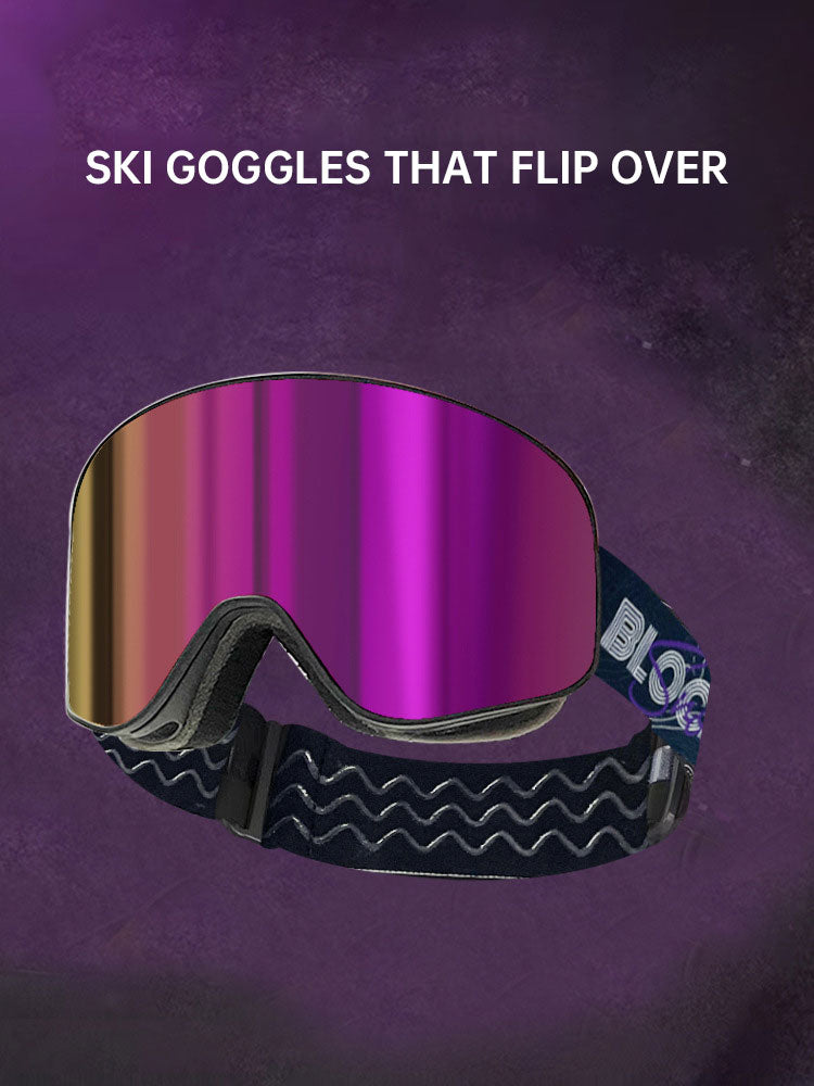 Masque de ski double couche anti-buée snowboard