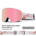 Masque de ski double couche anti-buée snowboard