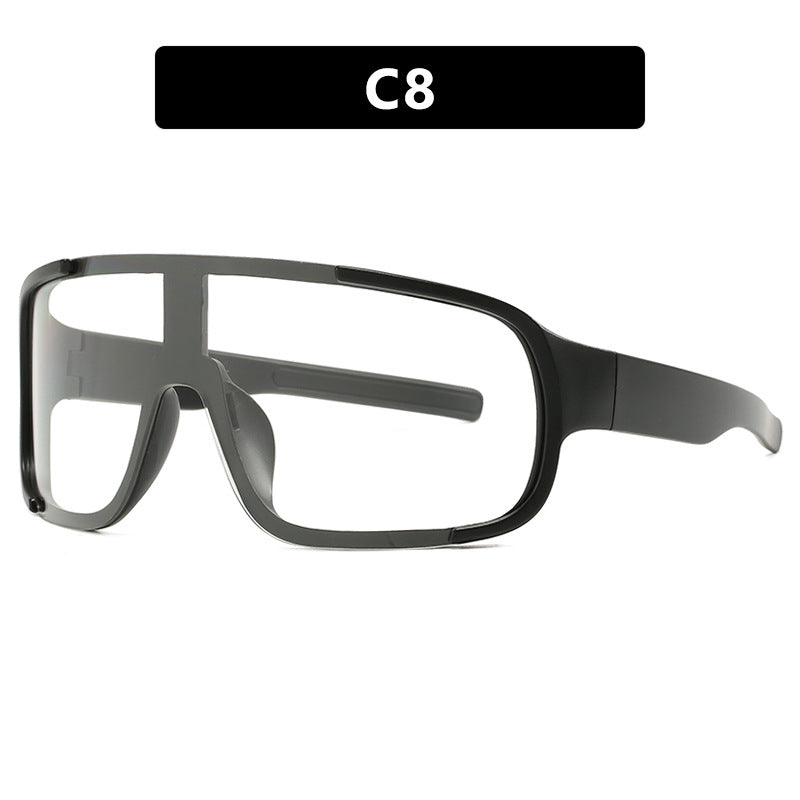Lunettes de ski cyclisme grand cadre coupe-vent