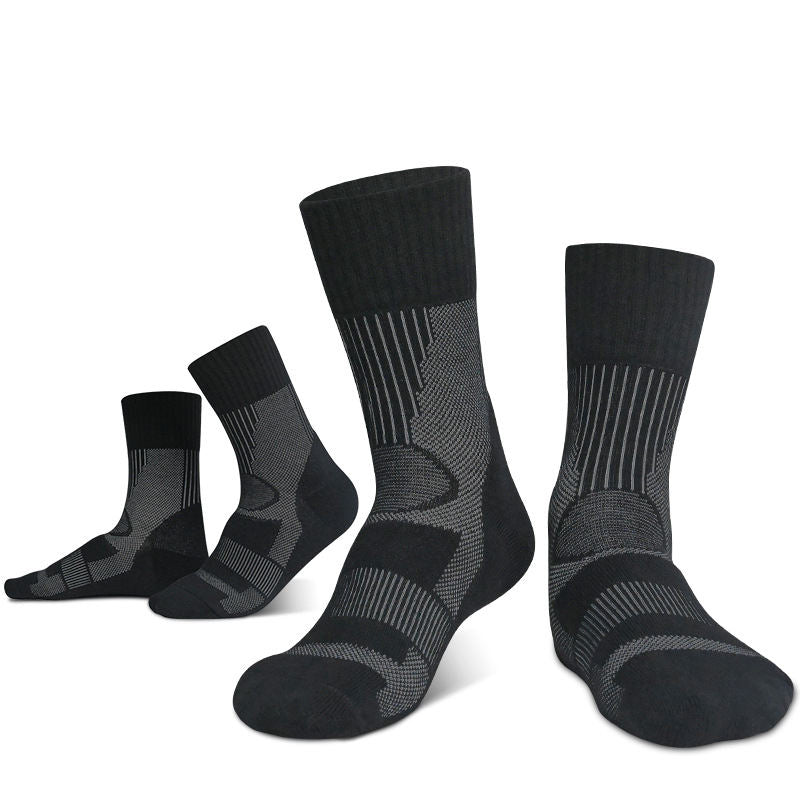 Chaussettes randonnée laine mérinos - Chaussettes sport respirantes outdoor