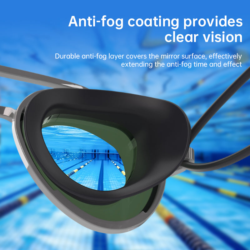Lunettes de natation compétition anti-buée UV