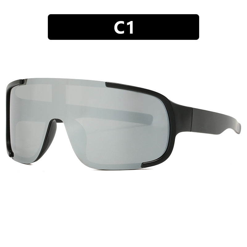 Lunettes de ski cyclisme grand cadre coupe-vent