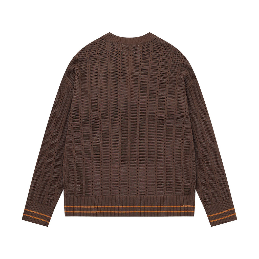 Contrast ribbed embroidered jacket