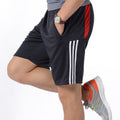 Short sport homme rayures - Short fitness CrossFit plage séchage rapide