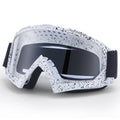 Masque moto hors-route intégral coupe-vent ski