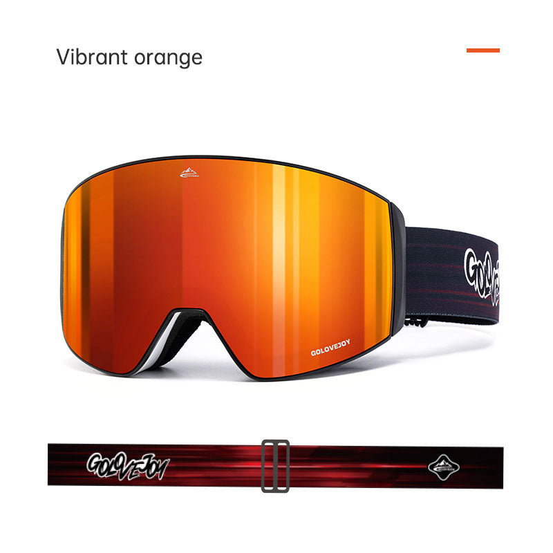 Masque ski magnétique anti-buée homme femme
