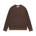 Contrast ribbed embroidered jacket