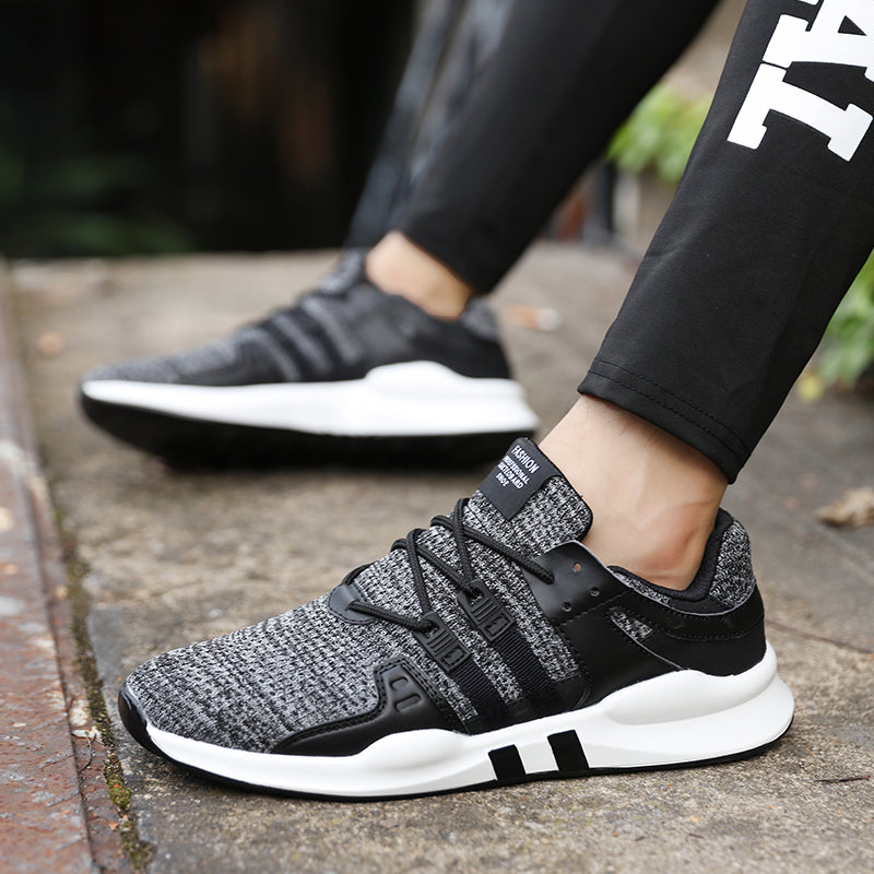Herren Laufschuhe Sportschuhe für Herren Outdoor-Trainingsschuhe aus Mesh Atmungsaktive Bequeme Turnschuhe für Herren