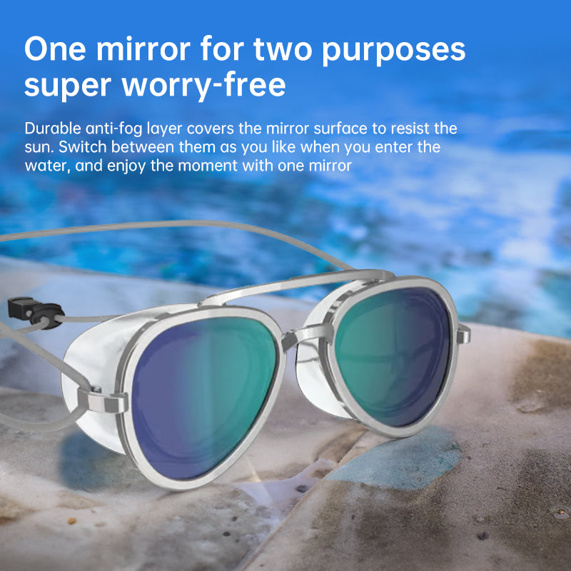 Lunettes de natation compétition anti-buée UV