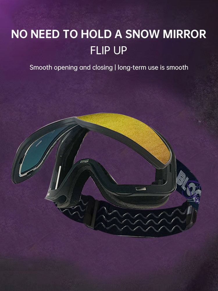 Masque de ski double couche anti-buée snowboard