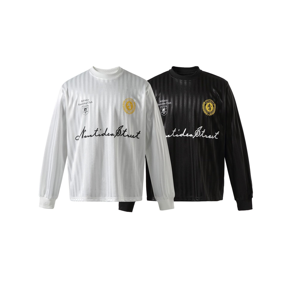 Patchwork Long Sleeve T-Shirt Unisex Sport Casual Jersey