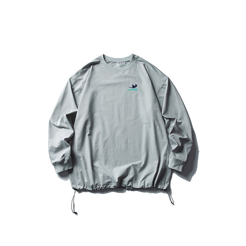 Sweatshirt sport unisexe coupe ample manches longues - Outdoor montagne