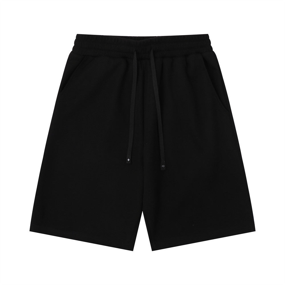 Floral Embroidered Loose Sport Pentagram Pants