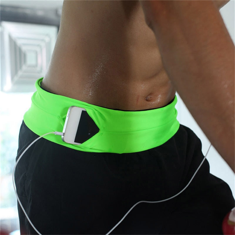 Professionelle Lauftasche für Damen und Herren, Sporttasche für Fitnessstudio, Trail, Unisex-Laufgürtel, unsichtbare Bauchtasche für Mobiltelefone
