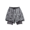 Outdoor Quick-Dry Tactical Sport Reflective Running Shorts