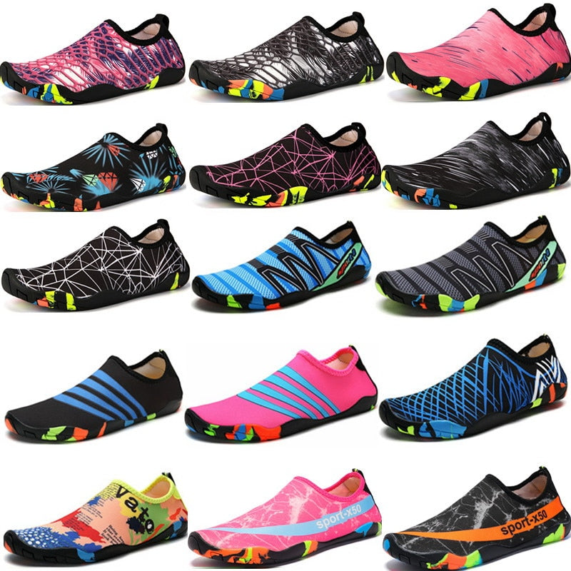 Chaussures aquatiques plage camping homme femme
