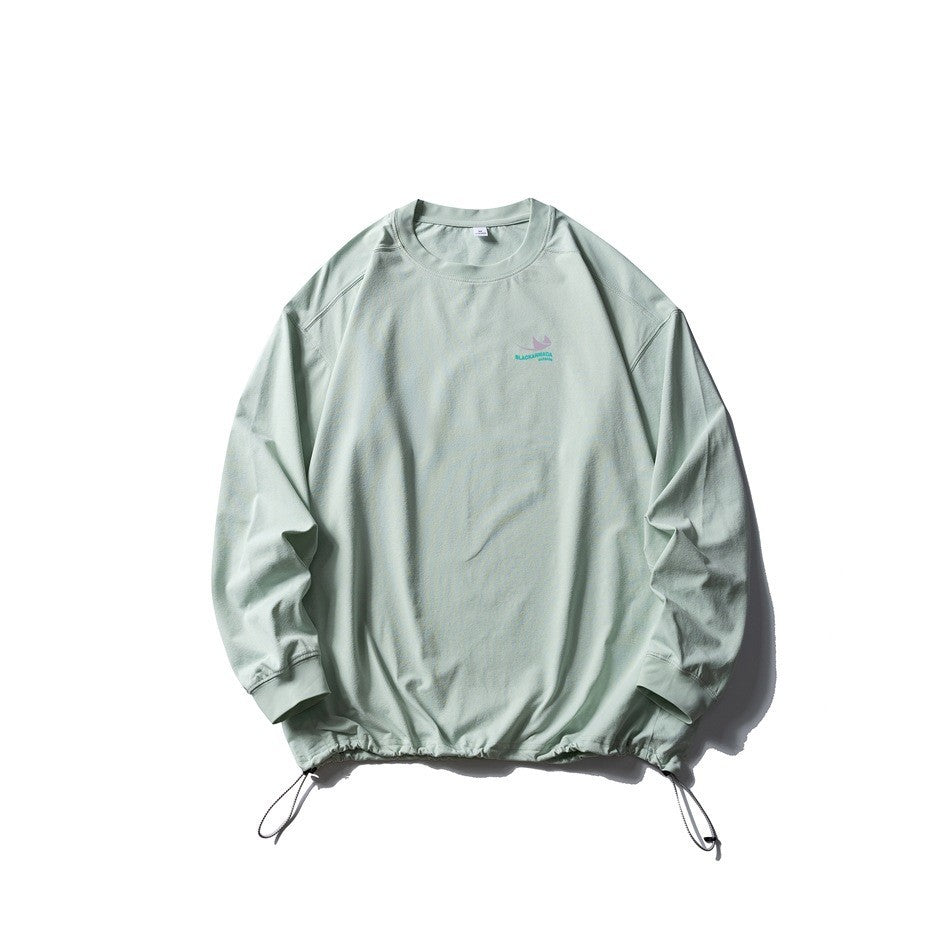Sweatshirt sport unisexe coupe ample manches longues - Outdoor montagne