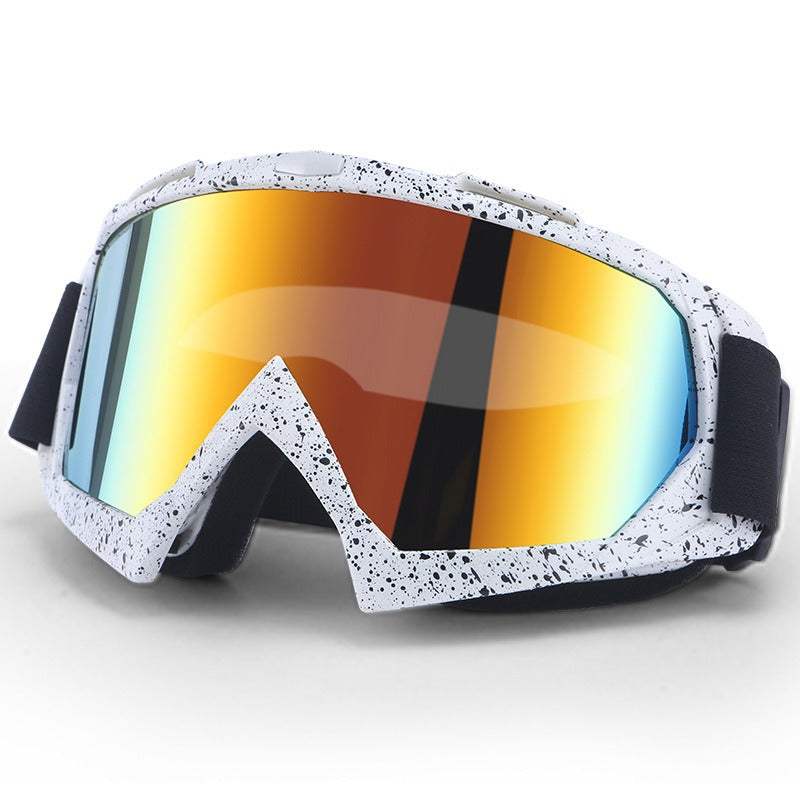 Masque moto hors-route intégral coupe-vent ski