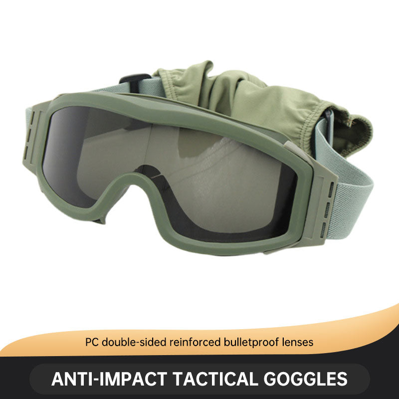 Lunettes tactiques militaires CS outdoor 3 verres