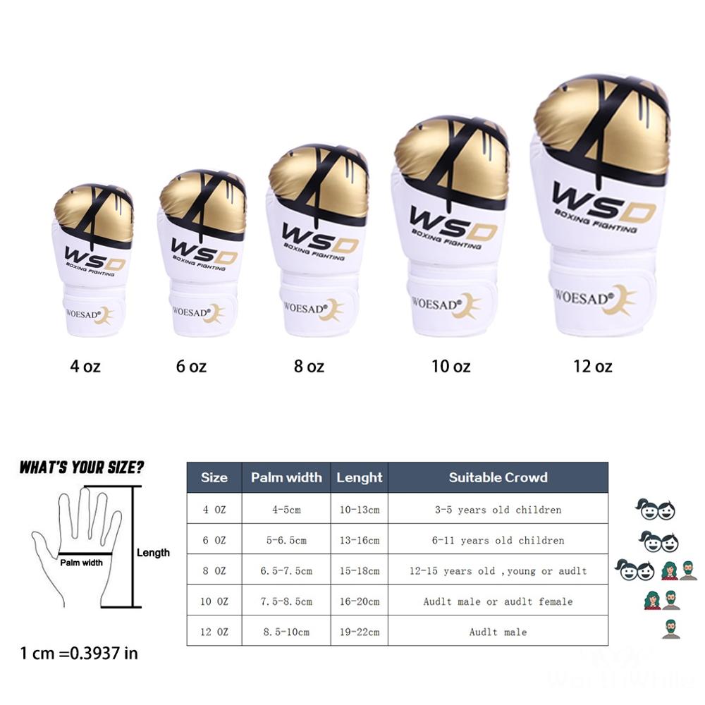 Gants de boxe Muay Thai MMA