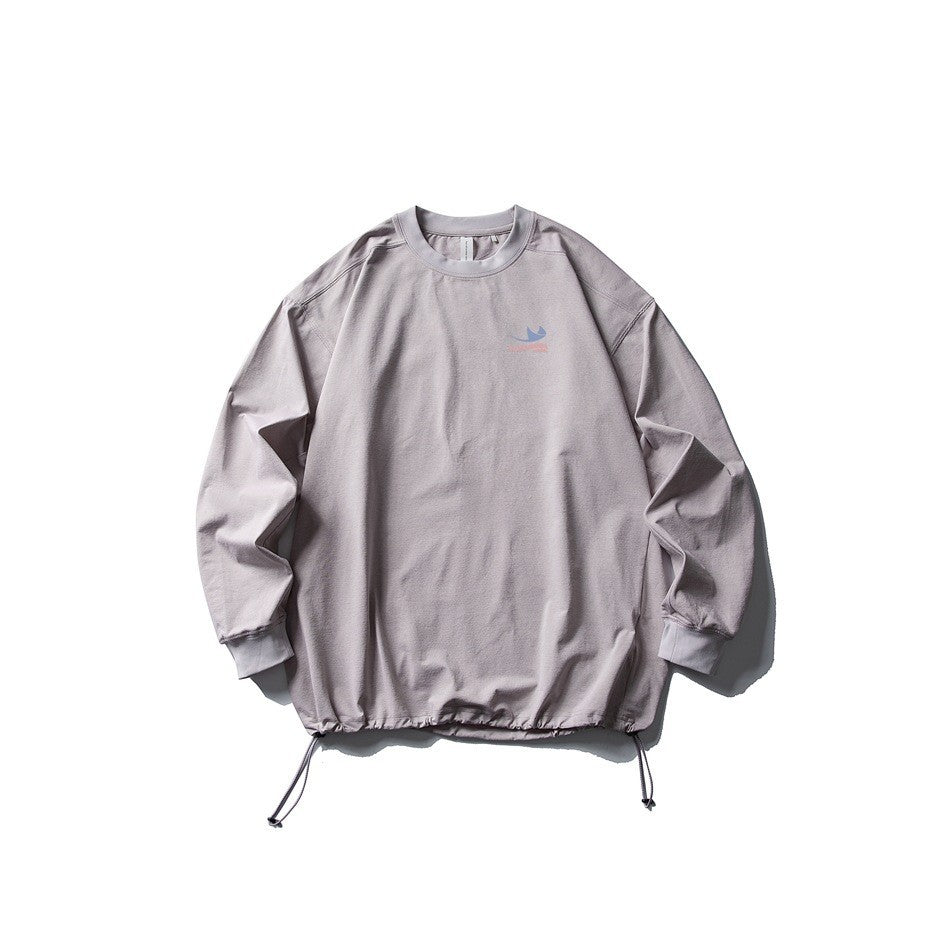 Sweatshirt sport unisexe coupe ample manches longues - Outdoor montagne