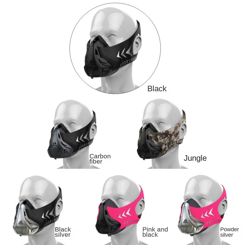 Masque d'entraînement altitude FDBRO - Masque running contrôle oxygène ajustable