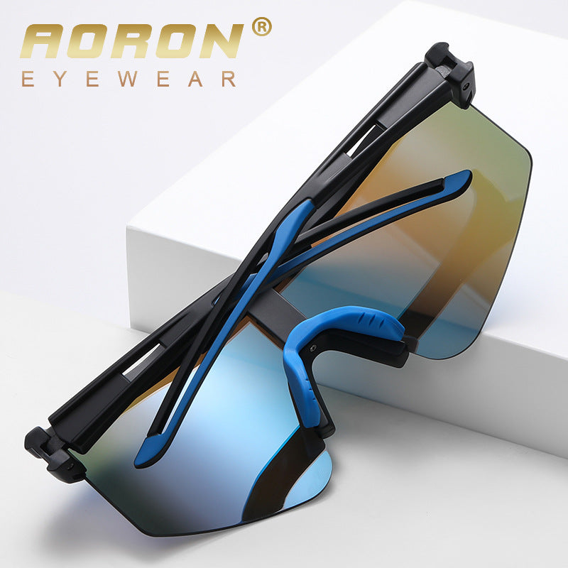 Lunettes moto cyclisme polarisées coupe-vent