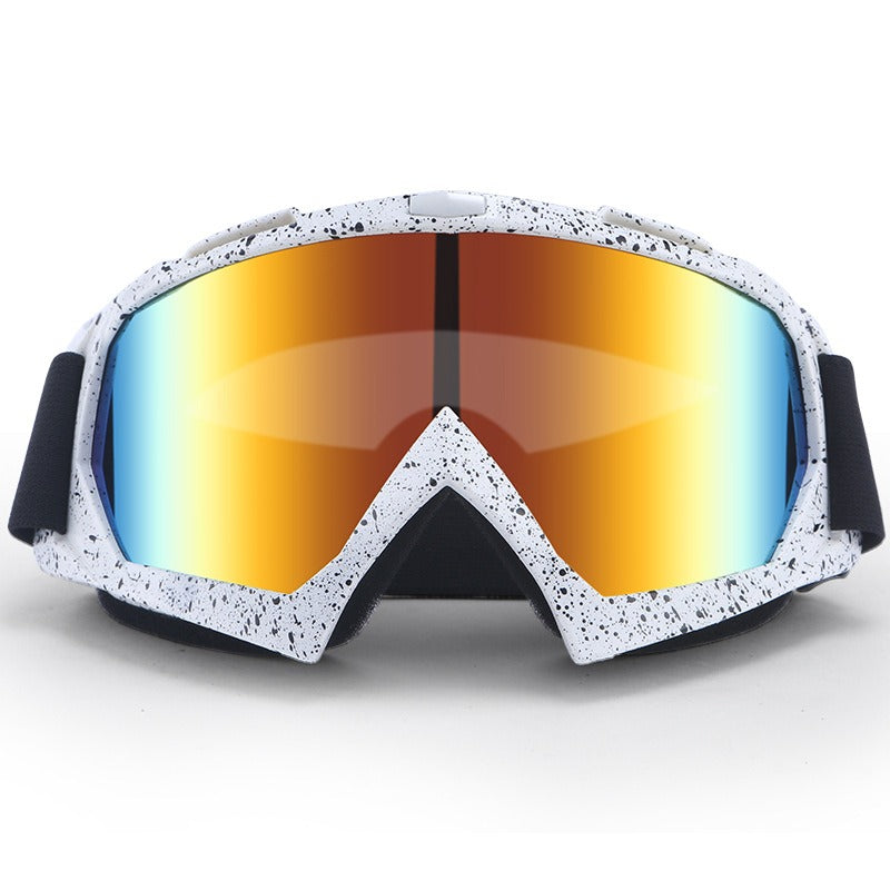 Masque moto hors-route intégral coupe-vent ski