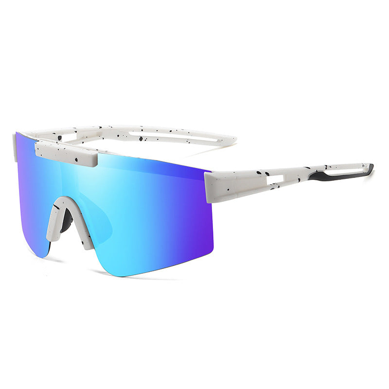 Lunettes moto cyclisme polarisées coupe-vent