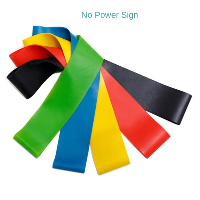 Five-Piece TPE Resistance Bands for Squats, Butt Lifting, Leg and Arm Training, Body Shaping, Yoga Elastic Loop Bands