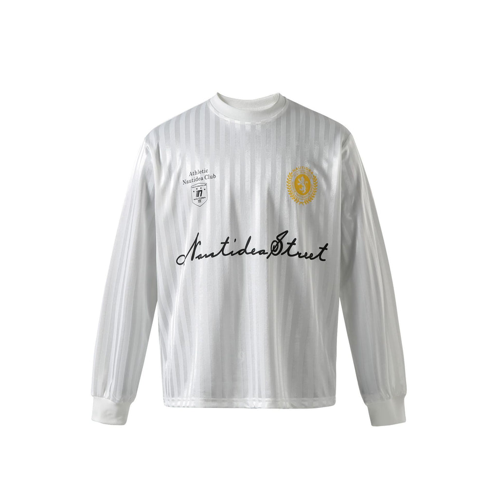 Patchwork Long Sleeve T-Shirt Unisex Sport Casual Jersey