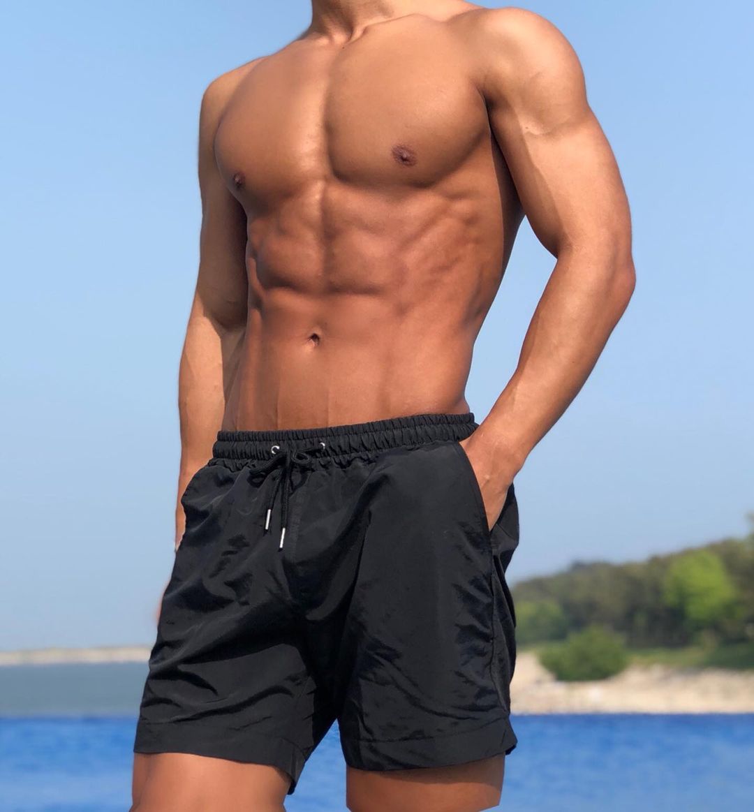 New Men Casual Breathable work Pants Pockets Beach Solid Color Sport Shorts Men Short Jogger Shorts with Pocket Breathable