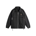 Outdoor Casual Color-blocked Line Design Loose Sport Jacket