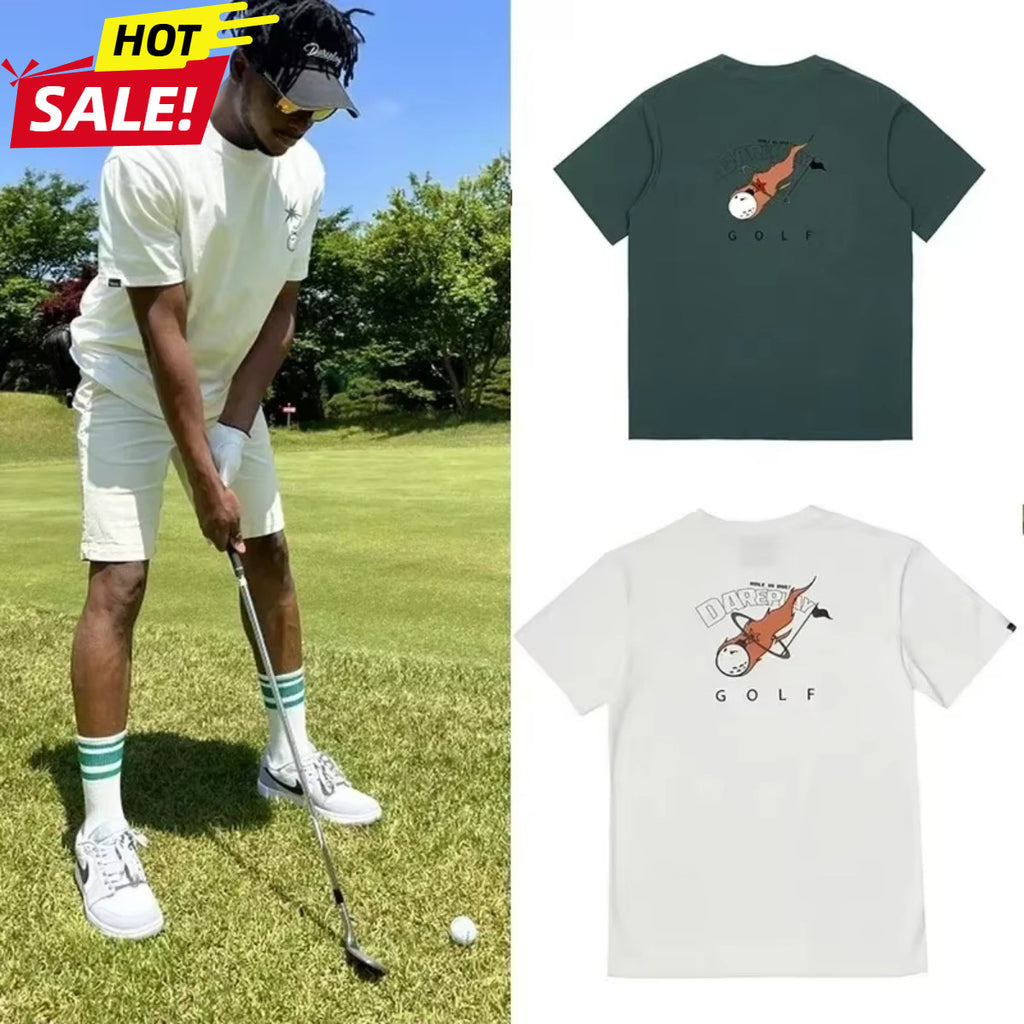 Men's Women's Cotton Summer Print Dareplay Golf Sport Short