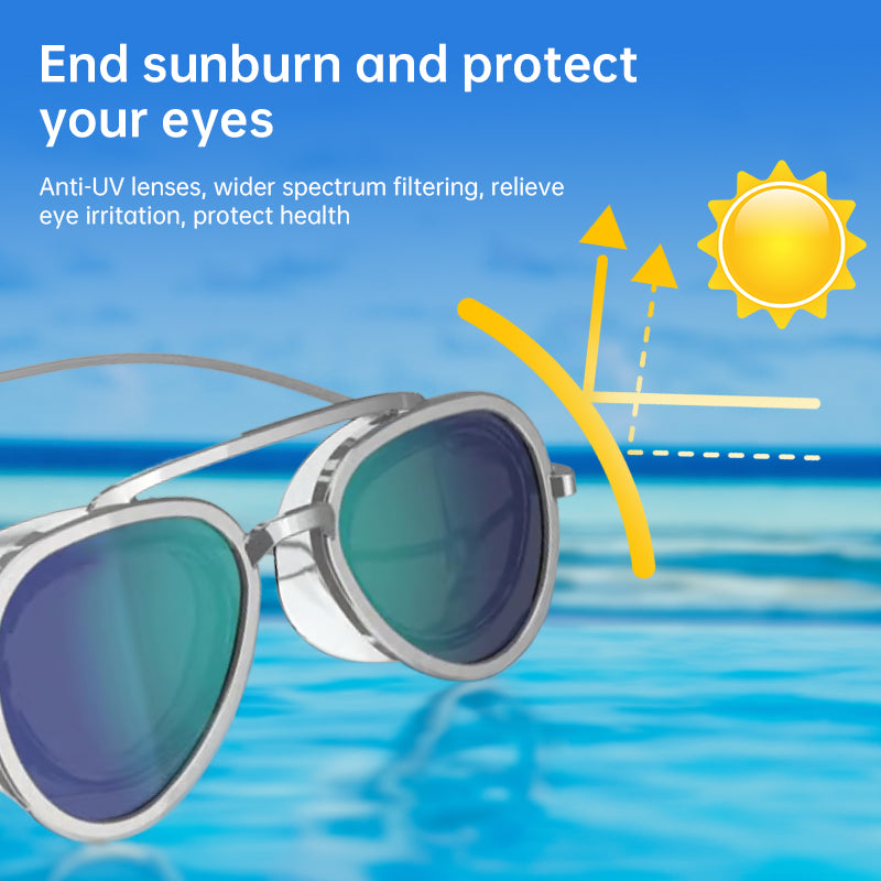 Lunettes de natation compétition anti-buée UV