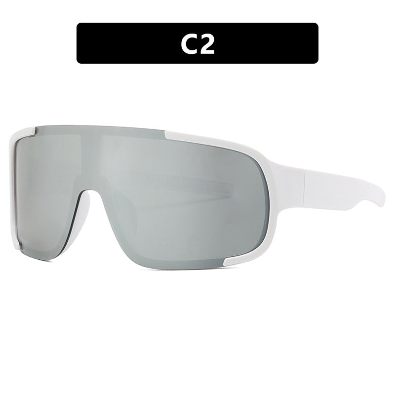Lunettes de ski cyclisme grand cadre coupe-vent