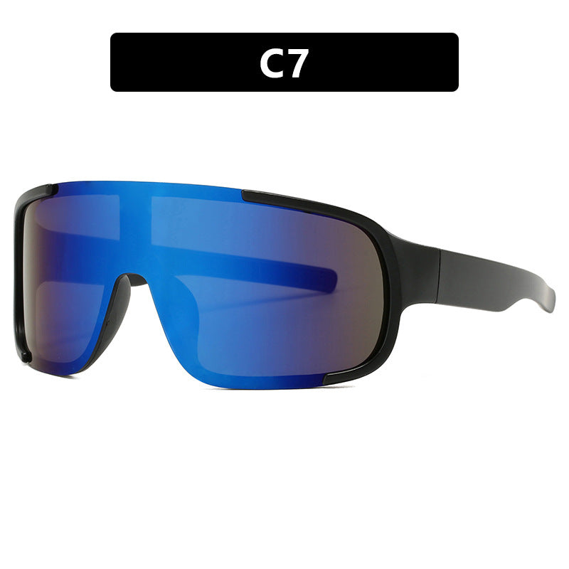 Lunettes de ski cyclisme grand cadre coupe-vent