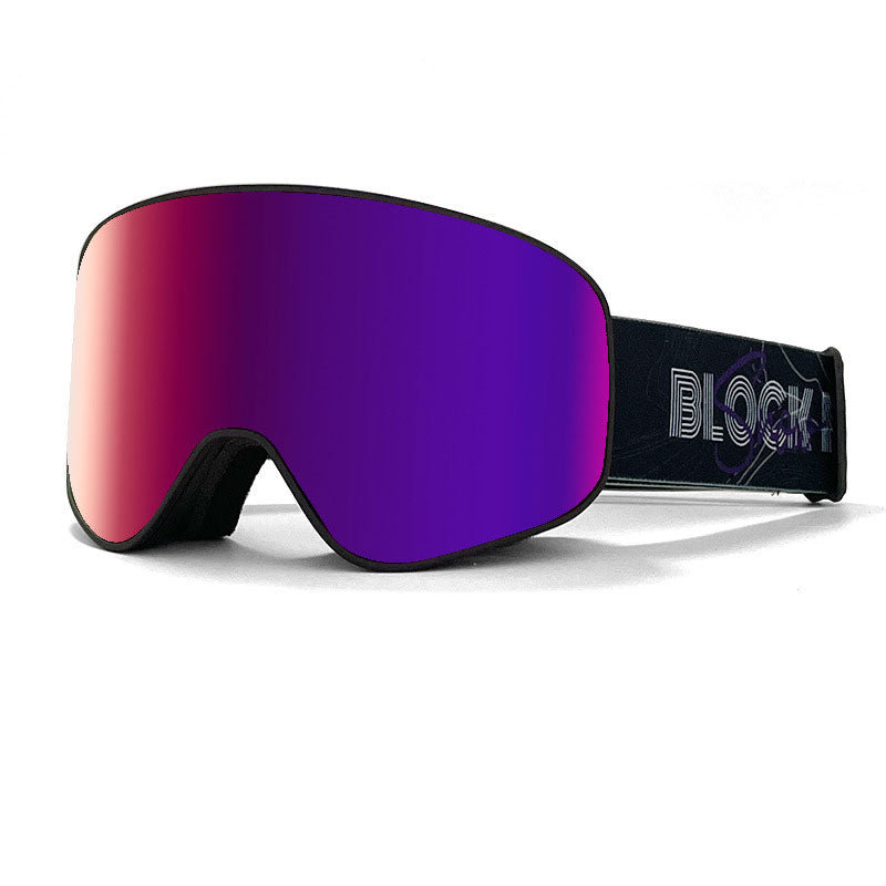 Masque de ski double couche anti-buée snowboard