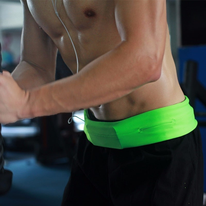 Professionelle Lauftasche für Damen und Herren, Sporttasche für Fitnessstudio, Trail, Unisex-Laufgürtel, unsichtbare Bauchtasche für Mobiltelefone