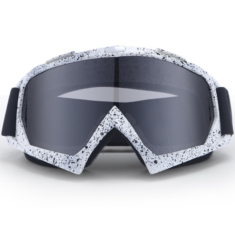 Masque moto hors-route intégral coupe-vent ski