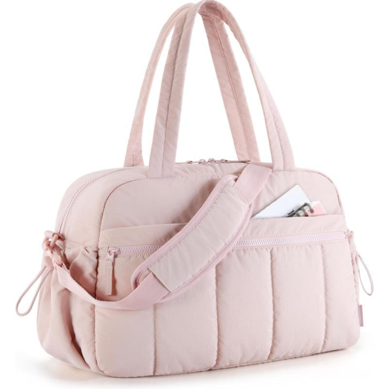 Große Reisetasche für Damen, Handgepäck, mit Schultergurt, ideal für Wochenendausflüge und Sport im Fitnessstudio