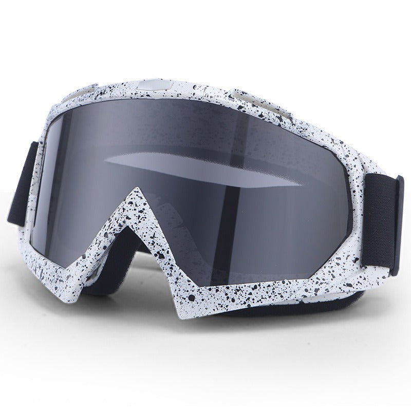 Masque moto hors-route intégral coupe-vent ski