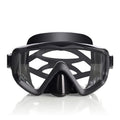 Masque de plongée apnée trois faces natation