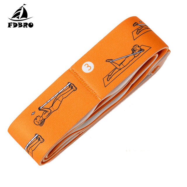 Elastic Bands for Fitness Pilates Yoga Stretch Latin Workout Training Sport Resistance Bands Exercise Equipment Pull Strap Belt