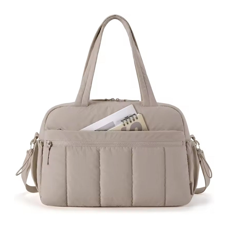 Große Reisetasche für Damen, Handgepäck, mit Schultergurt, ideal für Wochenendausflüge und Sport im Fitnessstudio