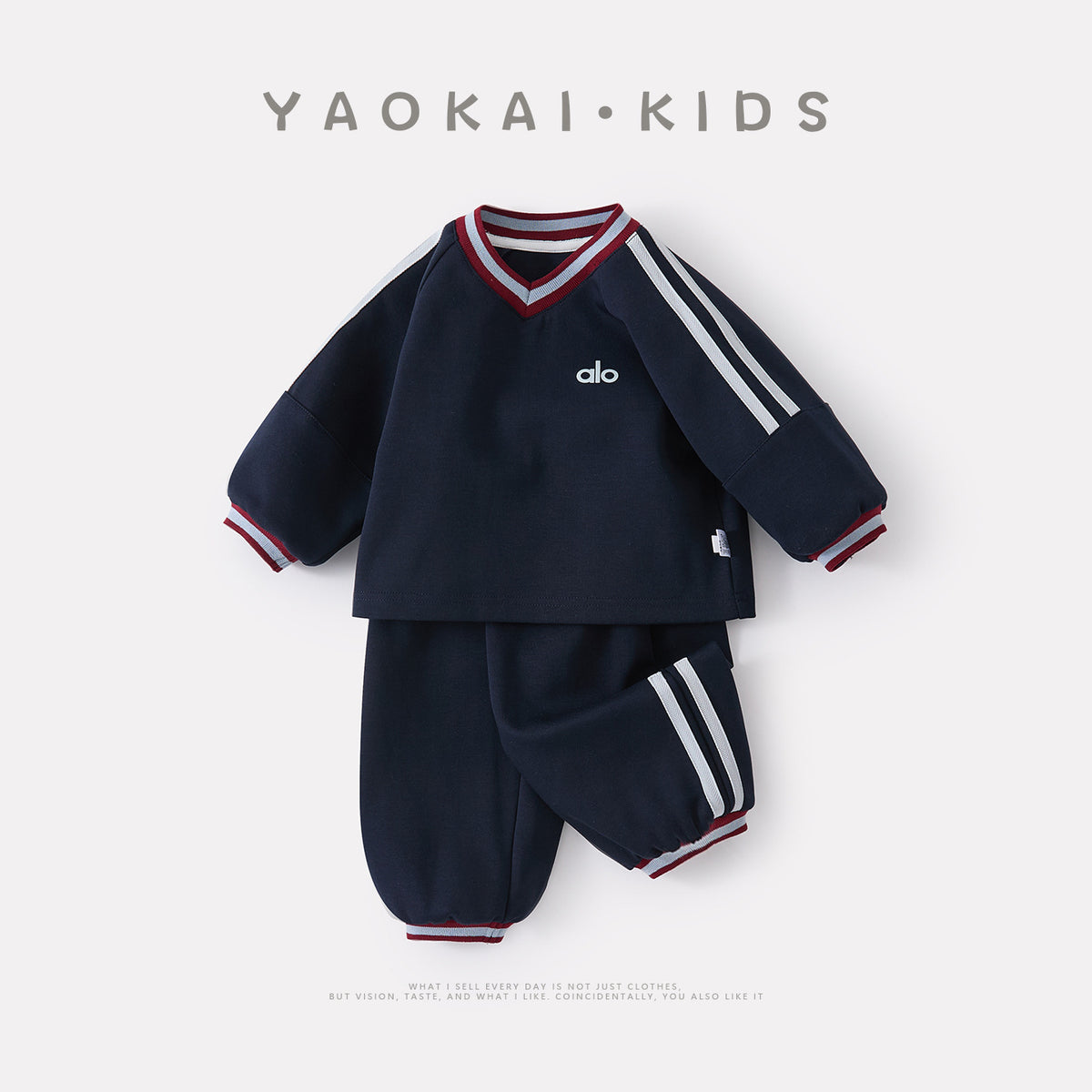 Ensemble sport enfant garçon haut et pantalon