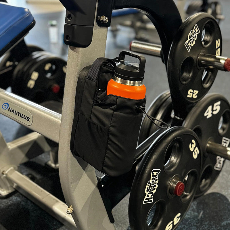 Magnetische Umhängetasche für Männer und Frauen. Ideal als Sport-, Reise- und Arbeitstasche. Hält Ihre Sachen vom schmutzigen Boden im Fitnessstudio fern.