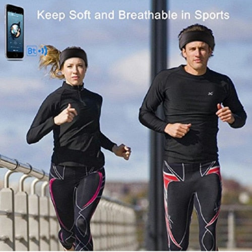 Casque Bluetooth sport sans fil - Écouteurs running sommeil bandeau musical