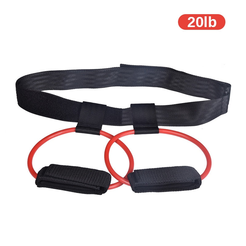 Bandes de résistance fessiers et jambes - Kit fitness musculation pédale exercice